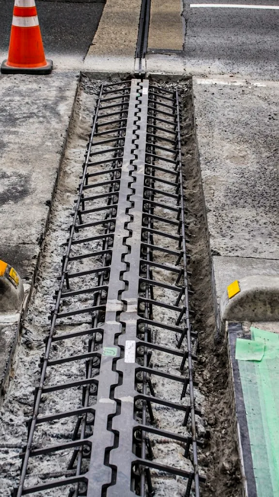 Curb construction detail
