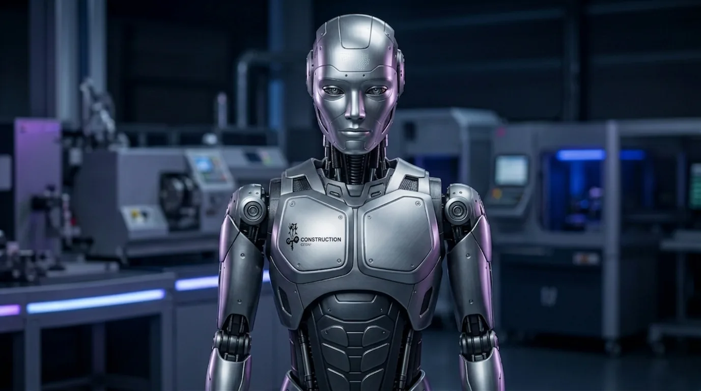AI and robotic construction research